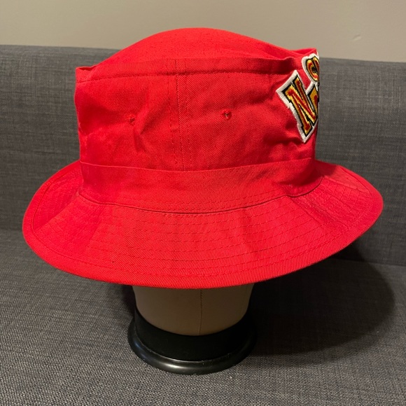 Vintage Neil Smith 90 Kansas City Chiefs Bucket Hat Size MEDIUM - Picture 2 of 7